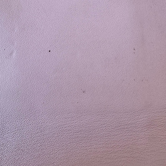 Coach Kristin Envelope Trifold Wallet Black Leather Silver Closure Pink Interior - Picture 11 of 14